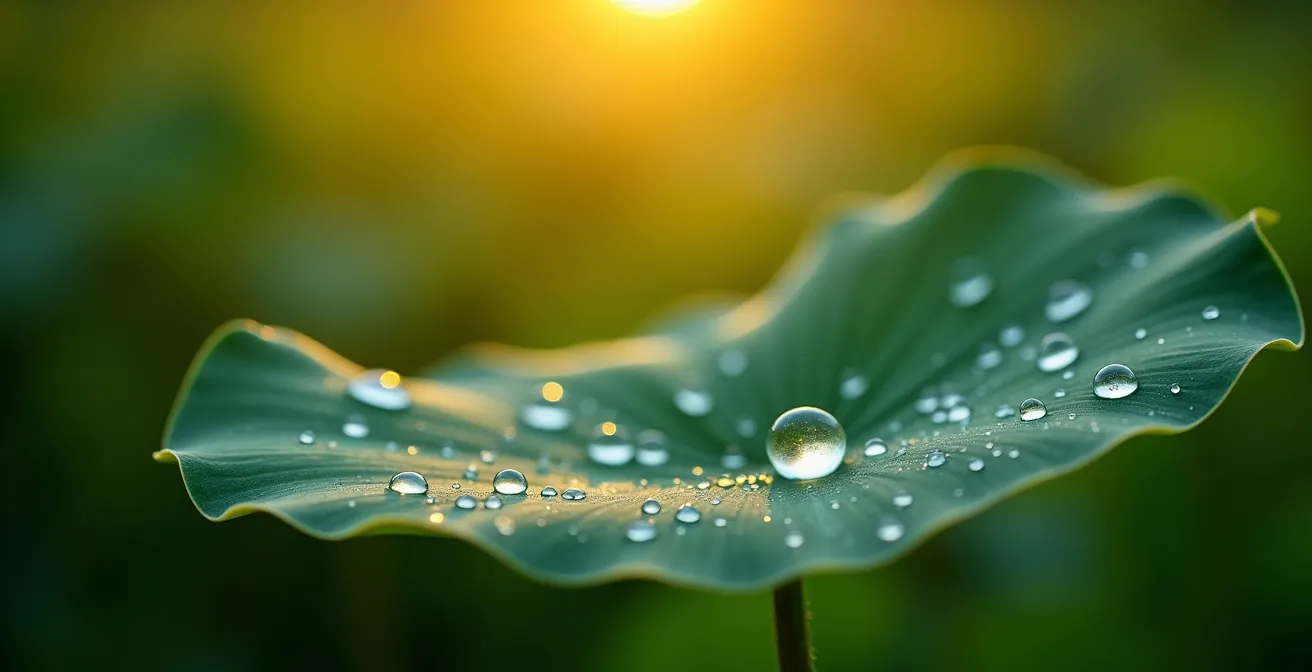 Mikroskopische Darstellung der Hautbarriere mit Lipidschicht