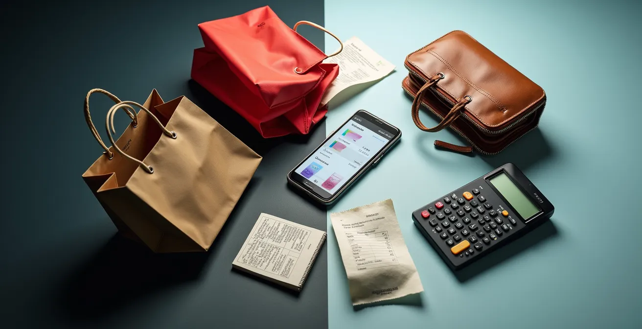 Verschiedene Konsumtypen-Profile als visuelle Metapher dargestellt